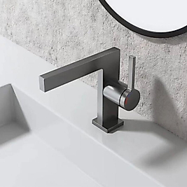 KARE CROM MAT LAVABO BATARYASI