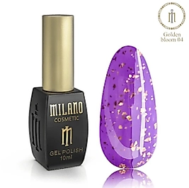 Milano Golden Bloom Renkli Top Coat | Özel Seri No:004