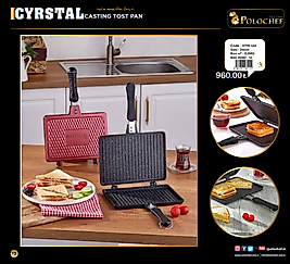 POLOCHEF-CYRSTAL DÖKÜM TOST TAVASI