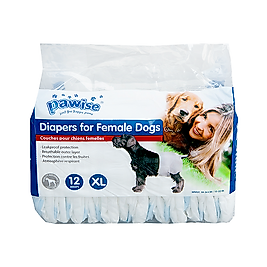 Pawise Köpek Alt Bağlama Bezi XL 12'li