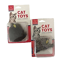 Nunbell Tüylü Fare Kedi Oyuncağı