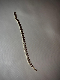 iki taraflı taşlı bileklik