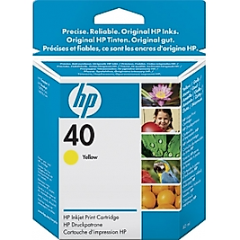 Hp 40 Sarı Kartuş 42ML Eski Tarihli
