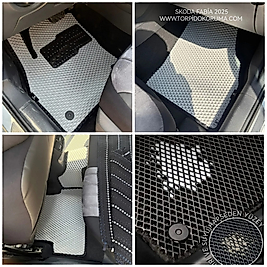 Skoda Fabia 2025 Akıllı Premium Eva Oto Paspas (Aksesuarlar Fiyata Dahil Değildir)