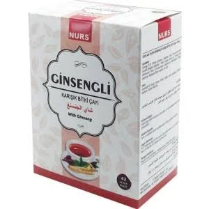 GİNSENGLİ ÇAY 42 Lİ KARIŞIK BİTKİ SÜZ POŞET