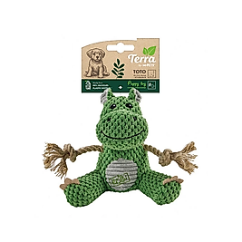 M-Pets Terra Eco Köpek Oyuncağı 17x11,5x15,5cm (Yeşil)