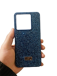 Redmi Note 13 Pro 5G Taşlı Telefon Kılıfı Lacivert