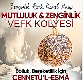 RIZIK KISMET BEREKET KOLYE