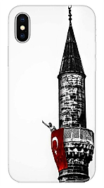 04-TR | Bayraklı Minare Temalı Telefon Kılıfı