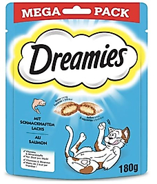 Dreamies Mega Boy  Somonlu (180 g)