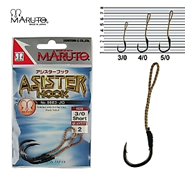 Maruto 9883 Siyah Nikel Jig Iğnesi
