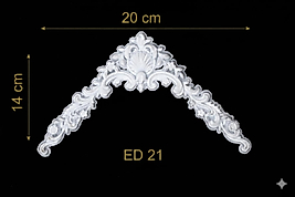 ED-21 Dekoratif Esnek Aplik (2'li)