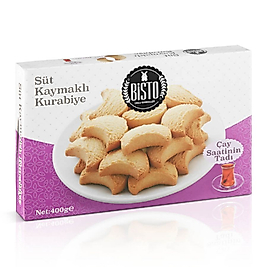 BİSTO SÜT KAYMAKLI KURABİYE 400 GR