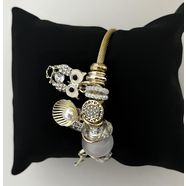 Gold Charmlı Pandora Bileklik