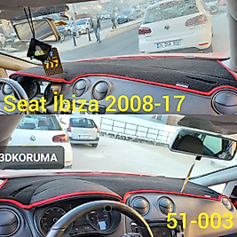 Seat İbiza 2008 - 2017 Konsol Torpido 3D Koruma