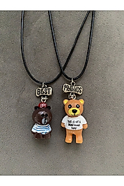 Starbuck Best Friends Kolye 2'li Arkadaşlık Kolyesi