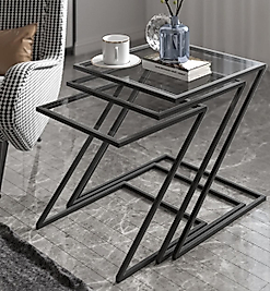 SİYAH Z ZİGON ŞEFFAF CAM