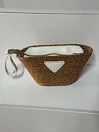 Jüt Prada Milano Beyaz El Çantası