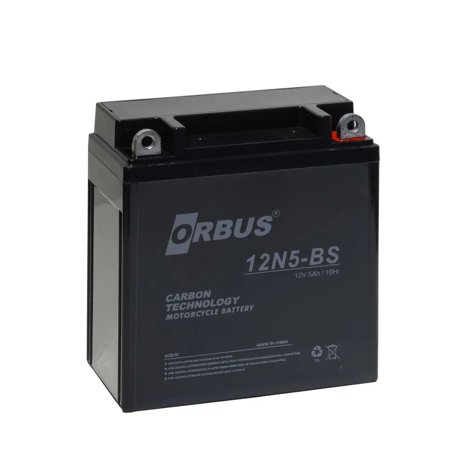 12N5-BS Motosiklet Aküsü (Orbus)