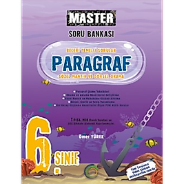 Okyanus Yayıncılık 6. Sınıf Master Paragraf Soru Bankası 2025 Güncel