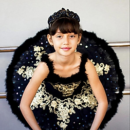 SİYAH ÇEMBER KOSTÜM