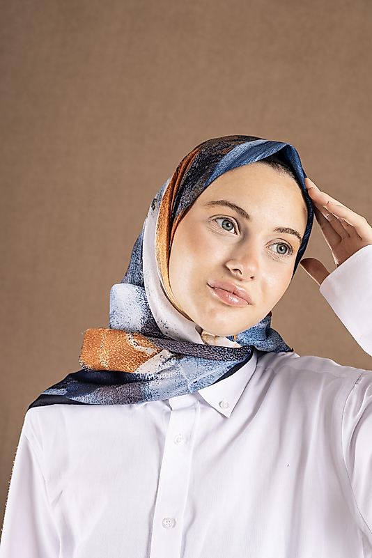 DECODE EŞARP PASTEL DESEN