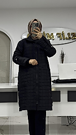 KAPİTONE KAP MANŞETLİ SİYAH