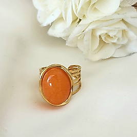 Orange Çelik Yüzük(ayarlanabilir olcu)