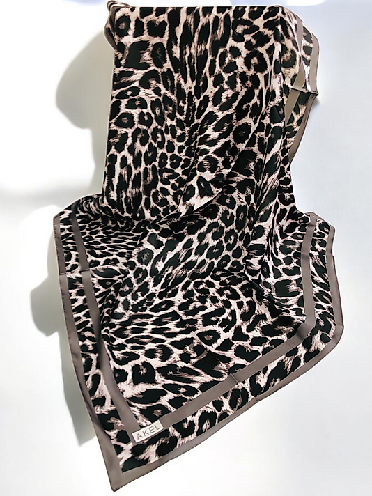 Akel Digital Kristal Eşarp  Desenli