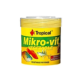 Tropical Mikro-vit Vegetable Balık Yemi 32 g