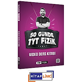 2026 VİP Fizik 50 Günde TYT Kampı Video Ders Kitabı VİP Fizik Yayınları
