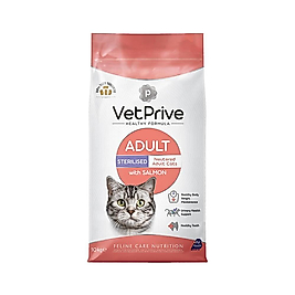 Vet Prive Somonlu Kısırlaştırılmış Kedi Maması (10 kg)