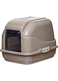 TUVALETI GRI/BEYAZ IMAC EASY CAT KARALI KEDI 50X40X40CM