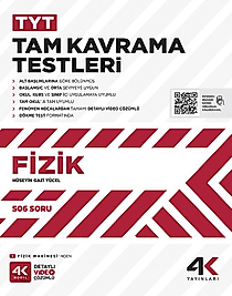 4K Yayınları TYT Fizik Tam Kavrama Testleri 2025 2026 Yeni Baskı Sezon