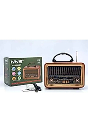 Klasik Nostalji Radyo Bluetooth Hoparlör