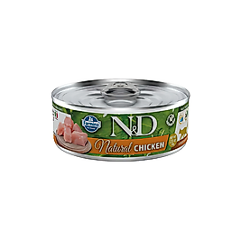 N&D Natural Tavuk Etli Yetişkin Kedi Konserve Maması (70 g)