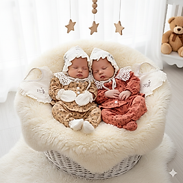 5 Parça Müslin Kumaş Yaka Detaylı Zıbın Takımı (Alt, Üst, Başlık, Eldiven, Önlük)