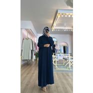 Hâbel Elbiseli Hırka Takım Lacivert