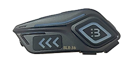 BLB-36 Motosiklet Kask Kulaklık Bluetooth 5.4 Kulaklık Kablosuz Motor Kulaklık Ortam Işığı ile