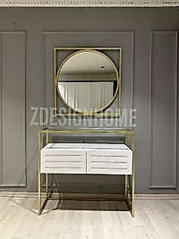 85 CM AYNA, 90X35X100 CM DRESUAR GOLD Z26