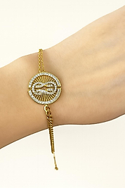 Gold Çelik Bileklik