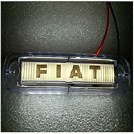 İSİM LOGO ARMA PARMAK LAMBA. 12V & 24V FIAT BEYAZ