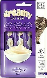M-PETS Creamy Tuna Balıklı Kedi Ödülü 4x15gr