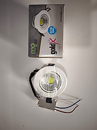 GOLDX 5W ZE738 6000K BEYAZ SATEN KASA SIVA ALTI COP LED SPOT