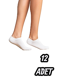 Kadın Sneaker Çorap 12 Adet