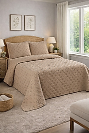 PONPON ÇİFT KİŞİLİK PİKE TAKIMI