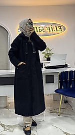 AYŞE AKAY KUZU KAP SİYAH