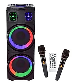 Bts-1708 Taşınabilir Rgb Ledli Bluetooth Hoparlör Usb-tf Siyah