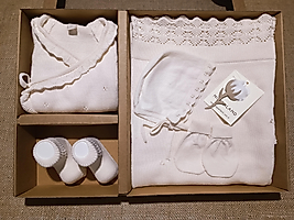 NİPPERLAND KIZ KREM KRUVAZE 5 Lİ TRİKO SET