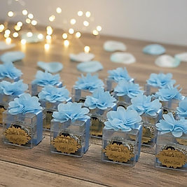 Hediye kutusunda taşlı zikirmatik hediyelik